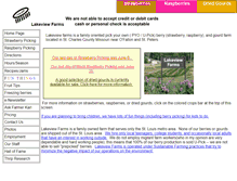 Tablet Screenshot of lakeview-farms.com